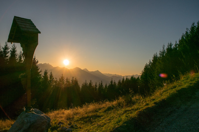 Rohrkopf in Schwangau bei Abendsonne