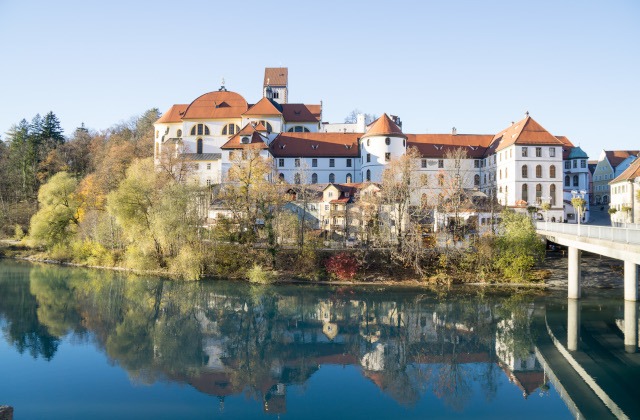 Historische Altstadt von Füssen nahe Schwangau